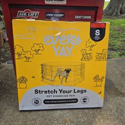 Every Yay Strech Your Legs Pet Exercise Pen