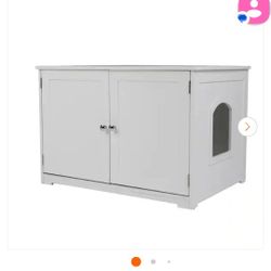 Zoozilla Kitty Litter Lube Bench- White