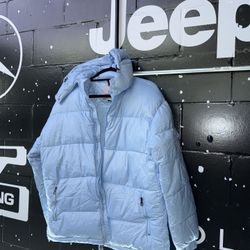 Baby Blue Moncler Winter Coat