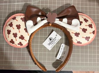 DisneyParks Headband Chocolate Popsicle Ice Cream Bar Loungefly Minnie Ears