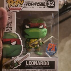 TMNT Leonardo PX Previews Funko