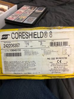 ESAB Coreshield 8 Flux-Core Welding Wire 25 lb