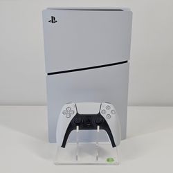 Sony PlayStation 5 Slim Disc PS5 1TB White Console Gaming System CFI-2115