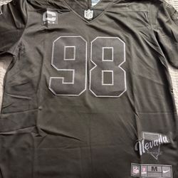 Maxx Crosby Las Vegas Raiders Nike Size Large 