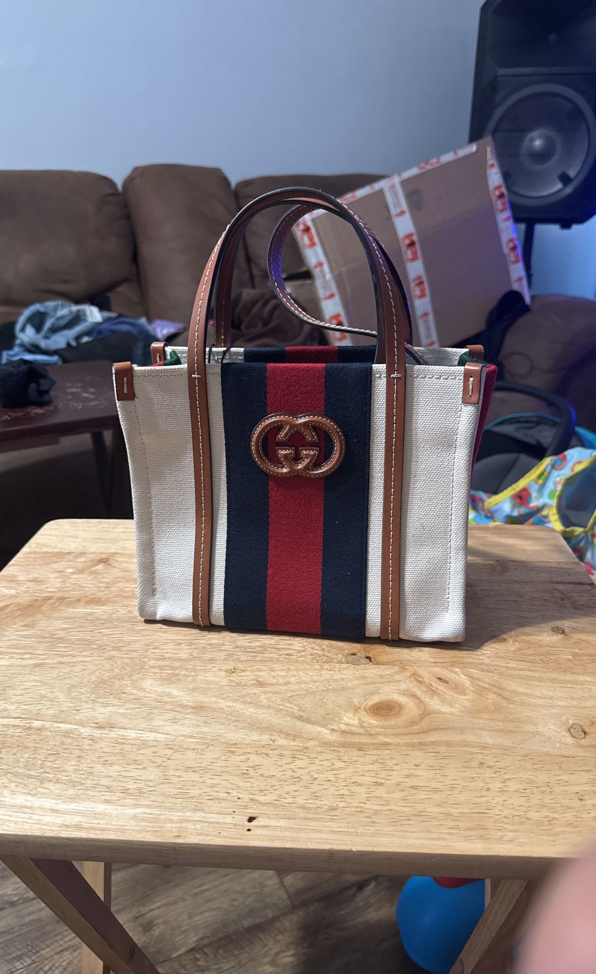 Gucci Mini Interlocking G Tote Bag