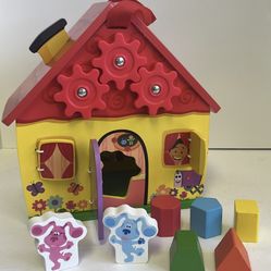 Melissa and Doug 9 pc Blue’s Clues Educational House