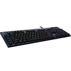 Logitech G815 LIGHTSYNC RGB Mechanical Gaming Keyboard with Low Profile GL Tactile key switch 