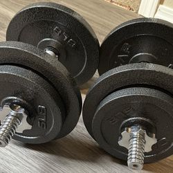 Dumbbells Total 52lbs