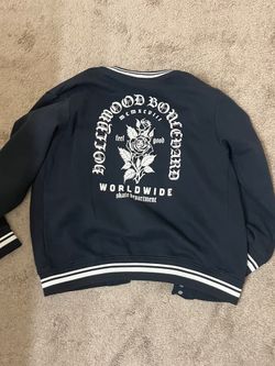 H&M brand jacket black size large from kids