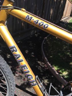 Raleigh m400 cheap mountain bike