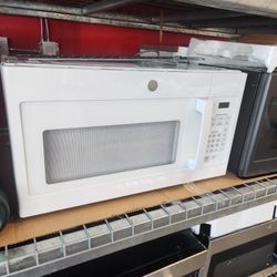 Ge 30 Inch Over The Range Microwave White Minor Dent