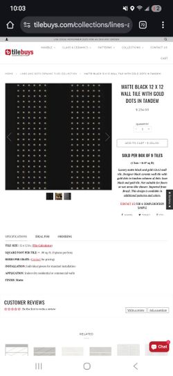 **Must Have** Brand New Tile