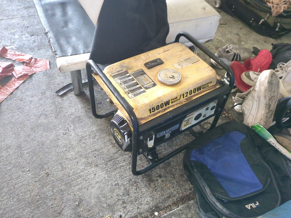 Champion Generator 1500w