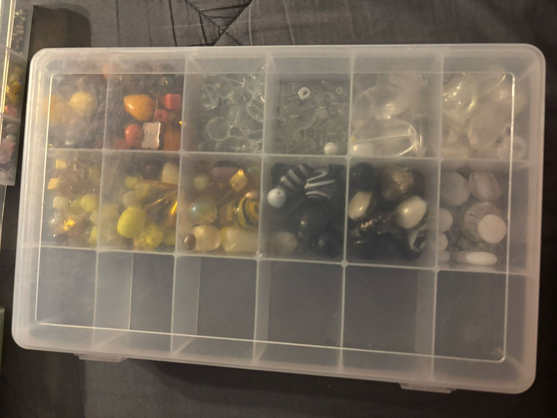 multicolor glass beads
