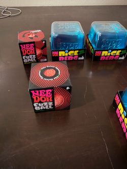 NeeDoh Nice Berg and Fuzz Ball Squishy Toys