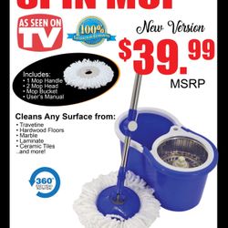 Spin Mop As Seen On TV