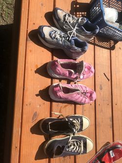 Lnew Tennis shoes see all pictures for size only $10 each