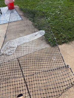 Black Wire Mesh Garden Fencing Roll
