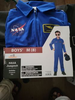 Halloween Costume NASA jumpsuite