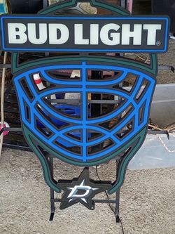 Bud lite Dallas Stars LED  Sign