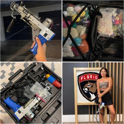 Tufting Starter Set – Gun, Shears, Threads, Frame & Backing Fabric