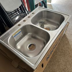 Stainless Steel Moen Sink 