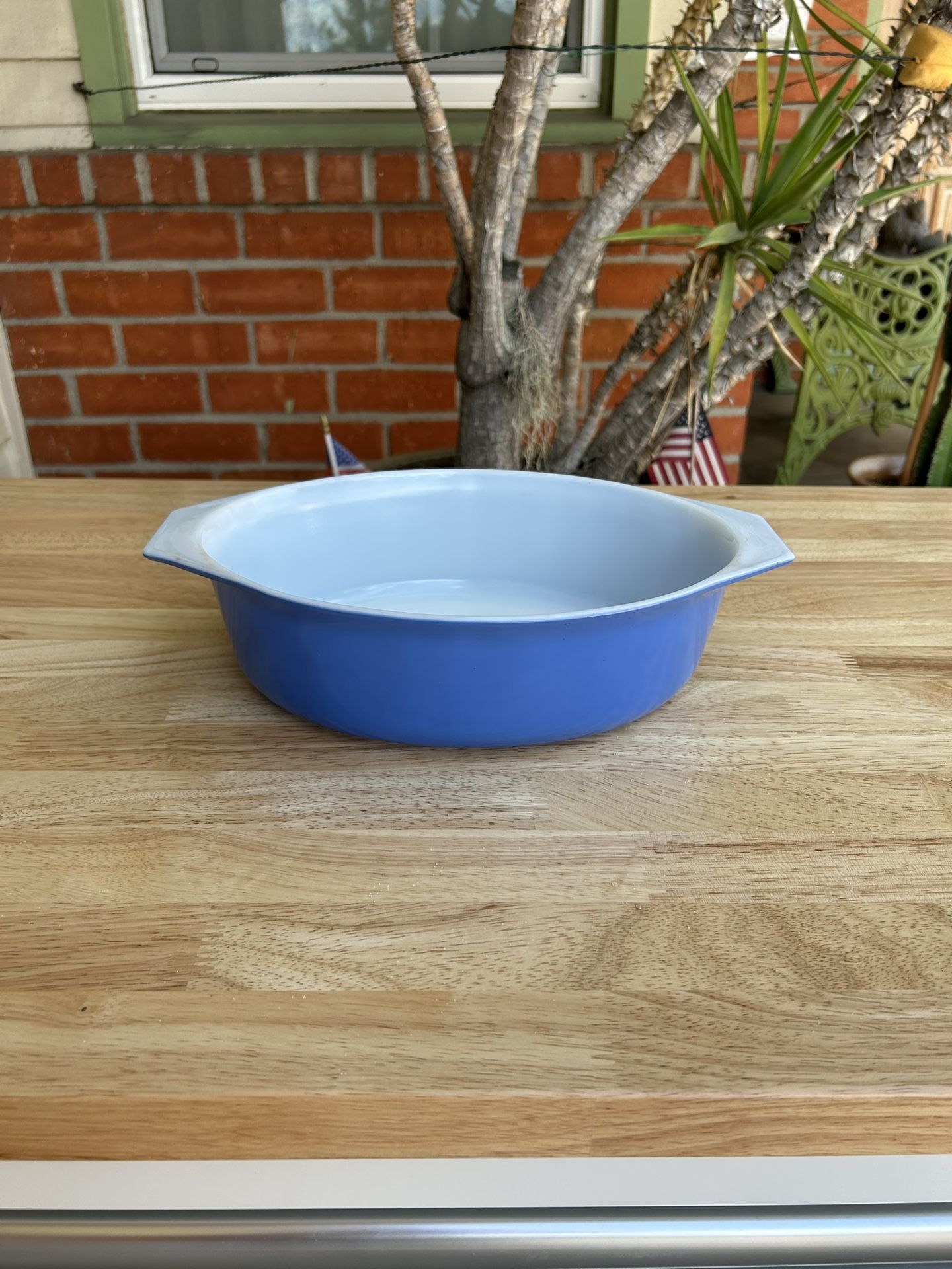 Pyrex Blue Horizons Casserole 