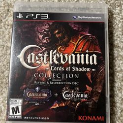 Castlevania Lords Of Shadow Collection Ps3