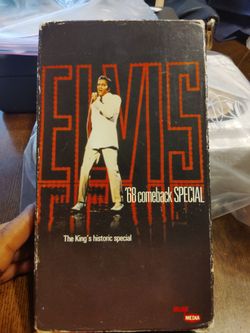Elvis '68 Comeback Special VHS