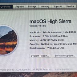 MacBook Pro (13-inch, Aluminum, Late 2008)