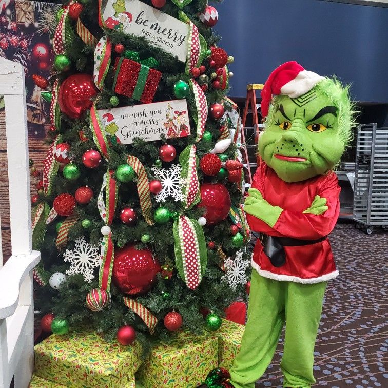 The GRINCH Mascot Costume