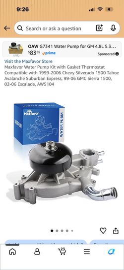 99-06 water pump