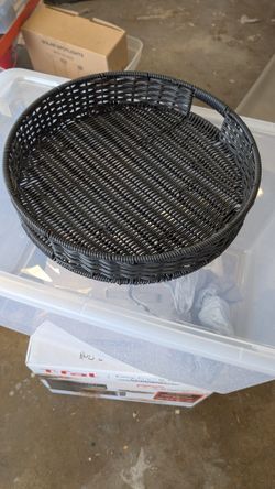 Decorative Wicker Tray