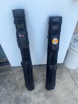 Mizerak and GSE Pool Cues with Cases