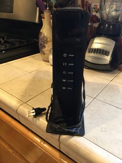 2-in-1 router and modem