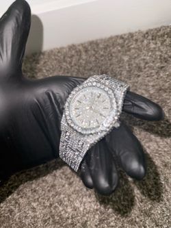 Buss Down Moissanite Watch