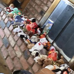Beanie Babies Collection Worth1500$ Vary RareNow Only 150$ Great Incescq Looks C