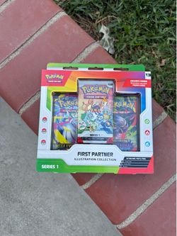 Pokemon First partners illustration box