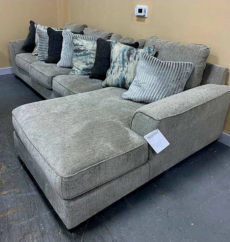 Ardsley Pewter RAF Large Sofa Chaise