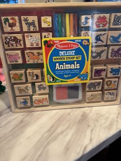 Wooden Stamps- Melissa & Doug