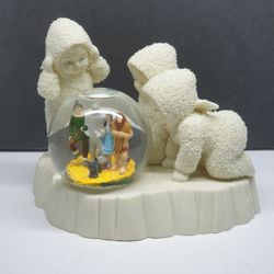 Snowbabies Department 56 Retired "They're Coming From Oz, Oh My!" Snowglobe