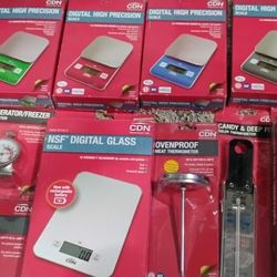 Precisions Scales And Thermometer