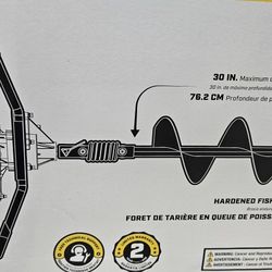 Like New Condition 8" Champion Auger