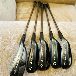 Adams Idea Tech V3 Hybrid-Iron Set of 5 pcs. (7H 8,9 G, & P forged) R Shaft