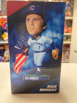 2013 Dodgers SGA Rick Monday “Flag-saving” Bobblehead NIB