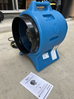 New Schaefer Commercial Vane Axial Blower Fan 