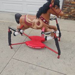 Radio Flyer Horse Kids 2 To 6 Or 7 Depend Weight  279 Expensvie Horse 