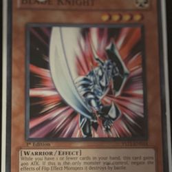 YUGIOH CARDS INCLUDING BLADE KNIGHT ERROR 