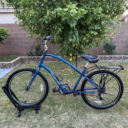 ELECTRA TOWNIE 21D BEACH CRUISER, 7X3 SPEED, 26 INCH, HANDLE BRAKE LIKE BRAND NEW