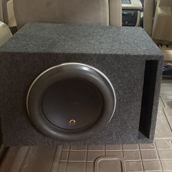 JL Audio 12W7 AE in a Custom Ported Box tuned to 34.6hz